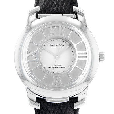 Tiffany & Co Atlas Demi Hunter Modern White Dial 37