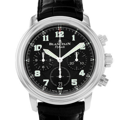 Blancpain Léman Fly-Back 2185F-1130-71  Black Dial 38