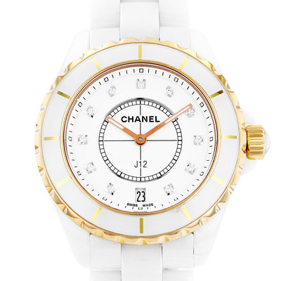 Chanel J12 H2180 White Dial 38