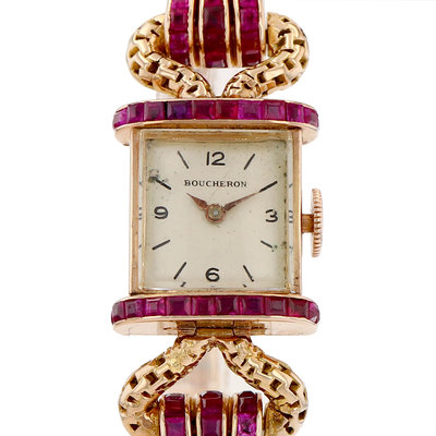 Boucheron Vintage Vintage White Dial 14.5