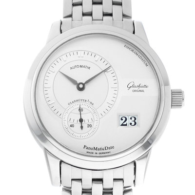 Glashutte Original PanoMaticDate 90-01-02-02-14 Gray Dial 38