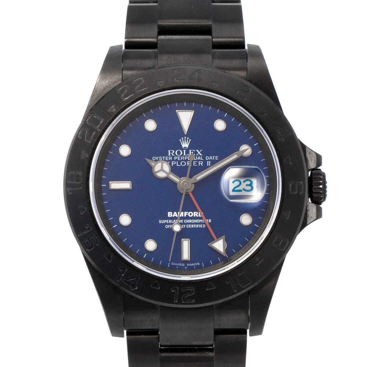 Rolex Explorer II 16570 Blue Dial 40