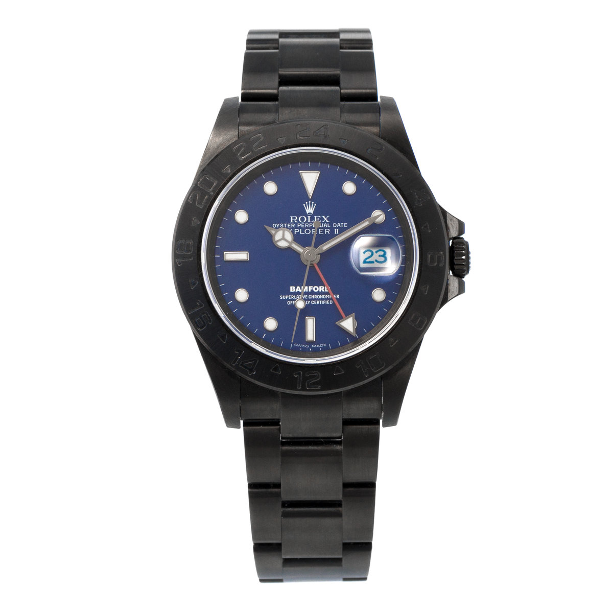 Rolex Explorer II 16570 Blue Dial 40