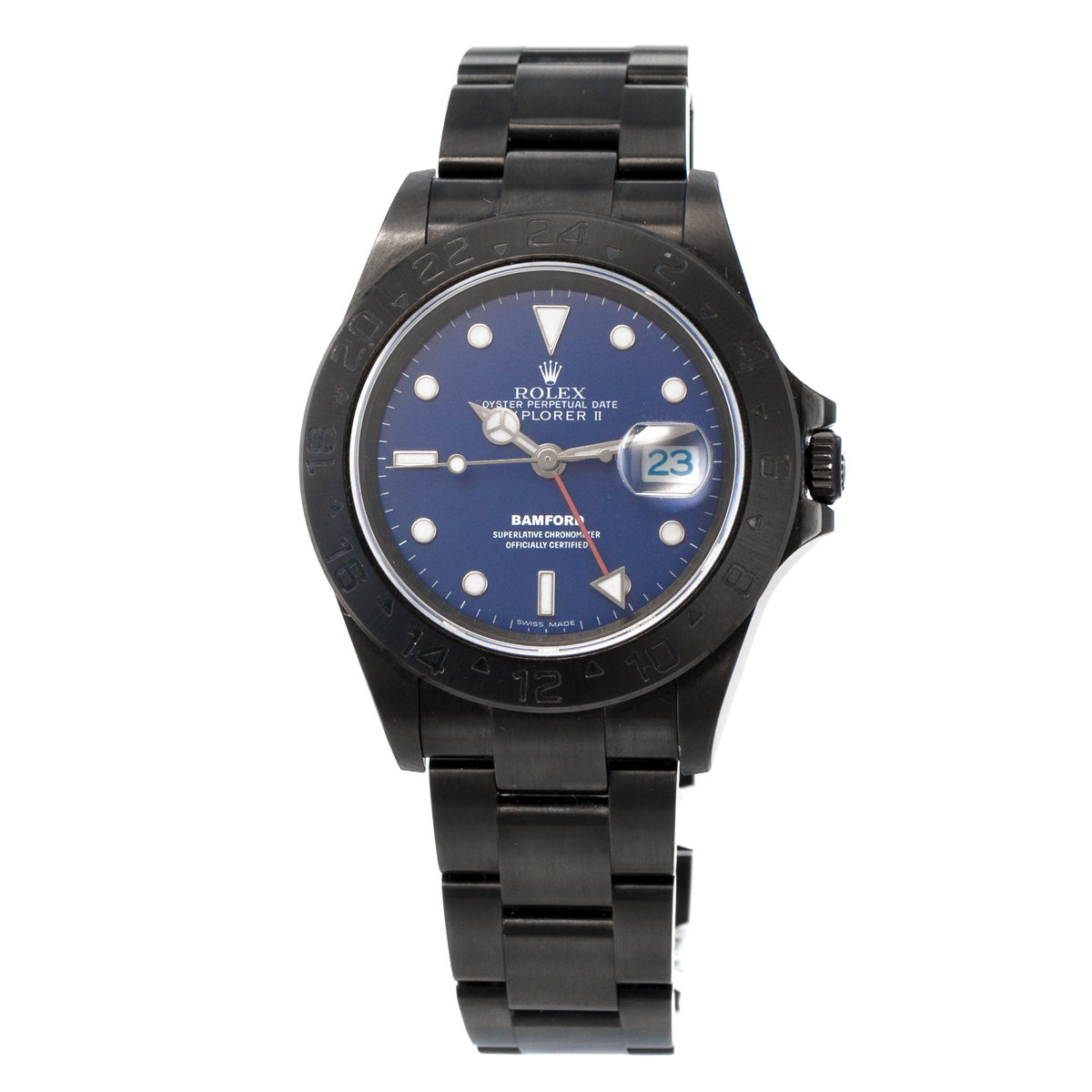 Rolex Explorer II 16570 Blue Dial 40
