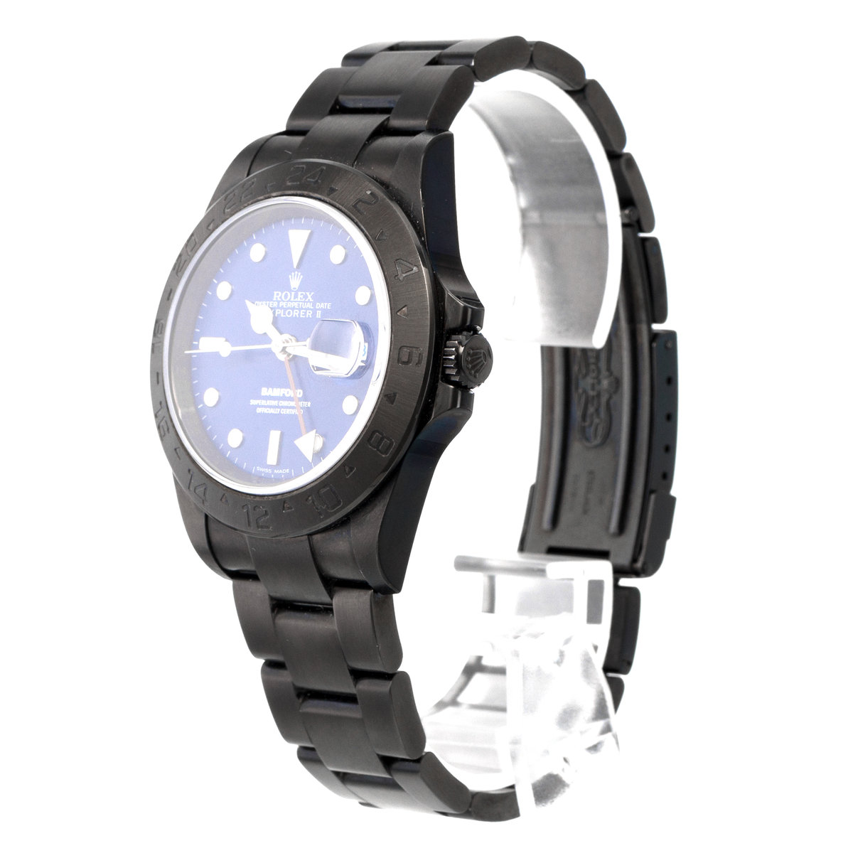 Rolex Explorer II 16570 Blue Dial 40