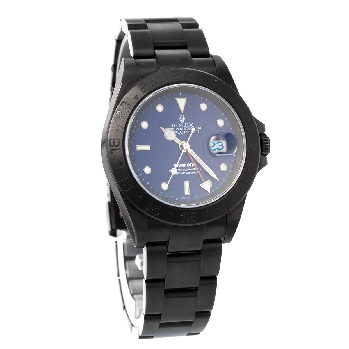 Rolex Explorer II 16570 Blue Dial 40
