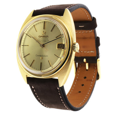 Omega Constellation 168009 Gold Dial 35