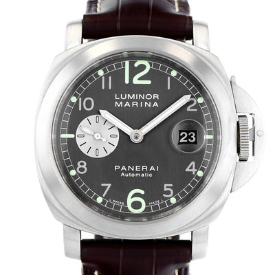 Panerai Luminor Marina PAM00086 Black Dial 44