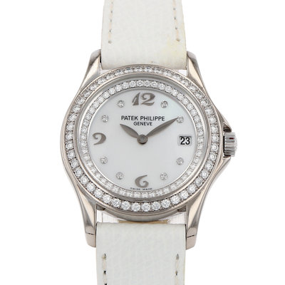 Patek Philippe Calatrava 4906/200 Mother of Pearl Diamond Dial 28