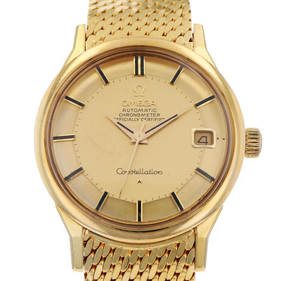 Omega Constellation 168.005 Yellow Dial 34