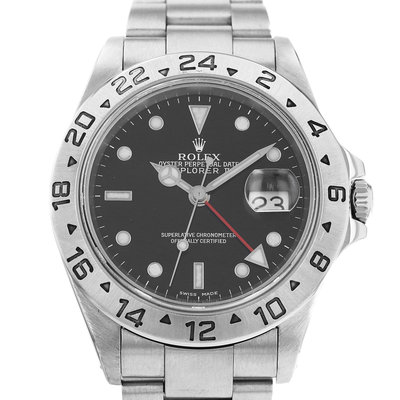 Rolex Explorer II 16570 Black Dial 40