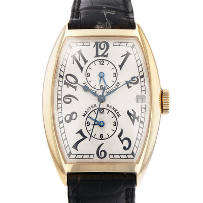 Franck Muller Master Banker 5850 MB Silver Dial 38