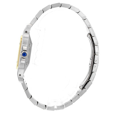 Cartier Santos Galbée 1566 White Dial 29