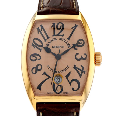 Franck Muller Cintrée Curvex 7851 Pink Dial 34
