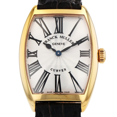 Franck Muller Cintrée Curvex 2852 QZ Silver Dial 31
