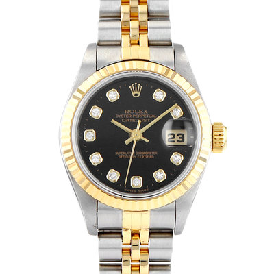 Rolex Datejust 69173G Black Dial 26