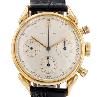 Jaeger-LeCoultre Cornes de Vache Vintage White Dial 36