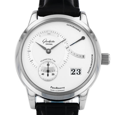Glashutte Original PanoReserve 65-01-02-02-04 Silver Dial 39