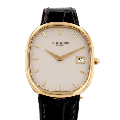 Patek Philippe Golden Ellipse 3747 White Dial 27