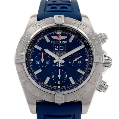 Breitling Blackbird A44360 Black Dial 44