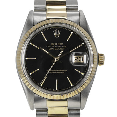 Rolex Datejust 36mm 16013 Black Dial 36