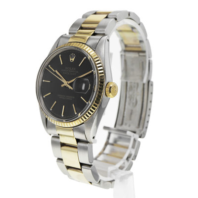 Rolex Datejust 36mm 16013 Black Dial 36