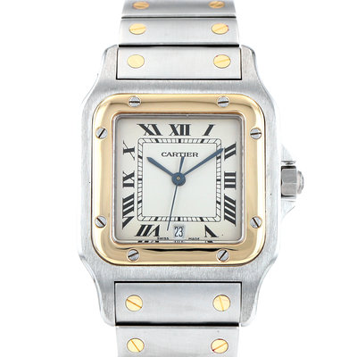 Cartier Santos Galbée 187901 White Dial 29