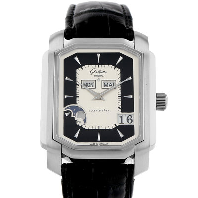 Glashutte Original Senator Karrée 39-51-03-02-04 Black Dial 35
