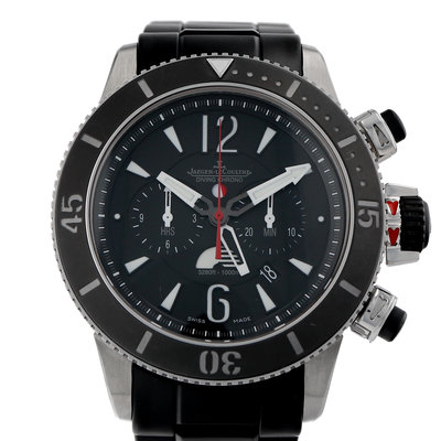 Jaeger-LeCoultre Master Compressor GMT Navy Seals Q178T470 Black Dial 46