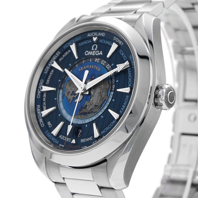 Omega Seamaster Aqua Terra GMT Worldtimer