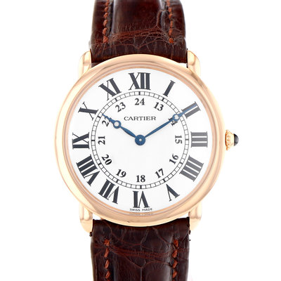 Cartier Rondo W6800251 White Dial 36