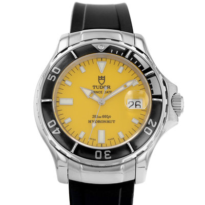 Tudor Prince Date 85190 Yellow Dial 36