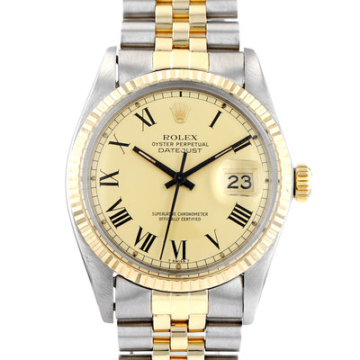 Rolex Datejust 36 16013 Yellow Dial 36