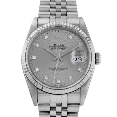 Rolex Datejust 36 16234G Gray Dial 36