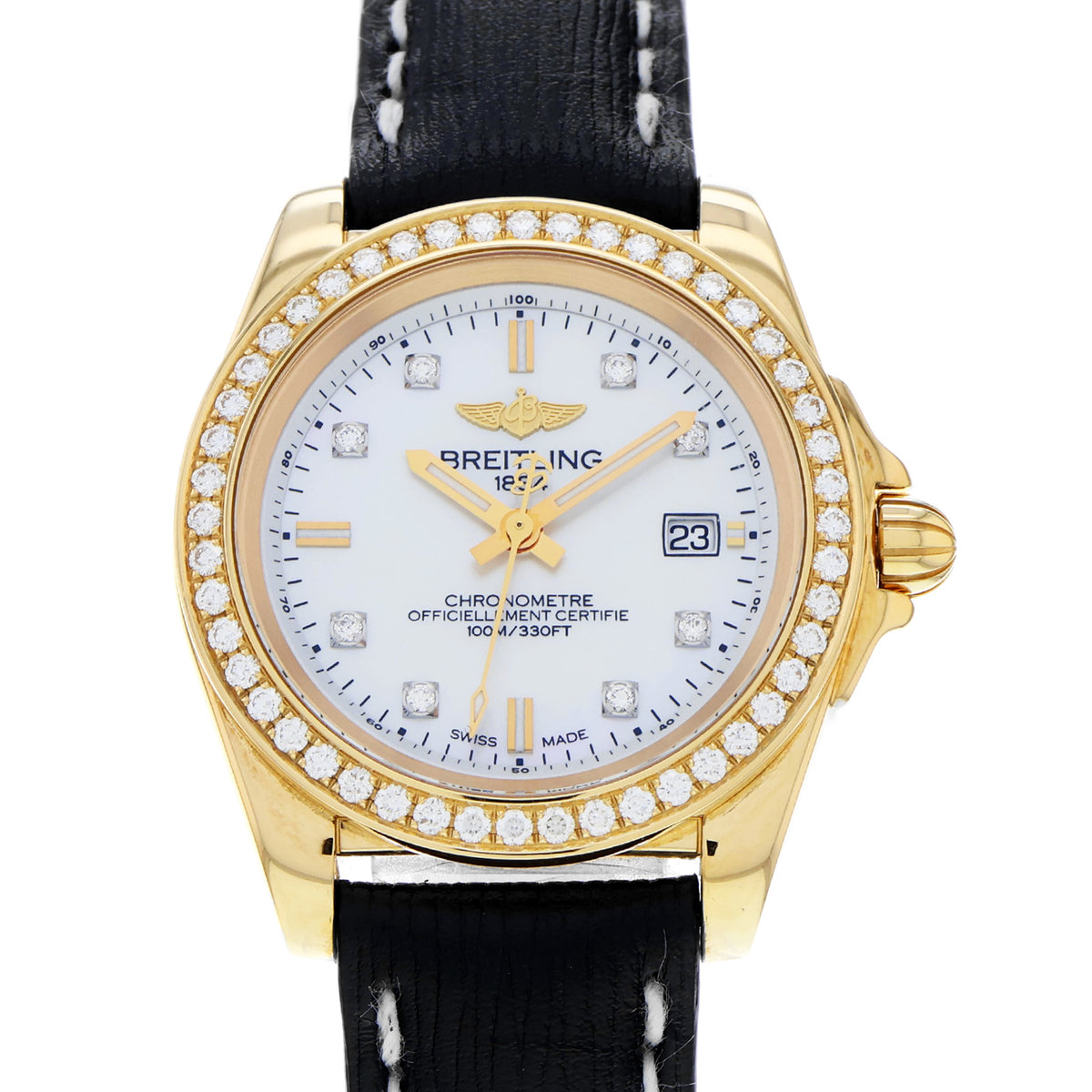 Breitling Galactic 32 H7133053 Mother of Pearl Dial 32