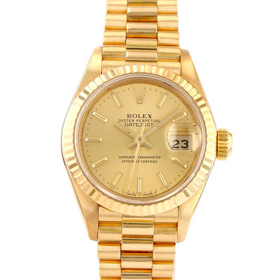 Rolex Lady-Datejust 69178 Yellow Dial 26
