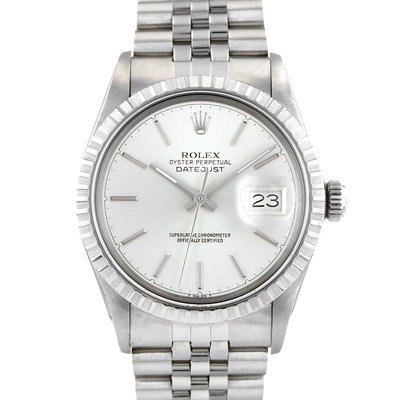 Rolex Datejust 36 16030 Silver Dial 36