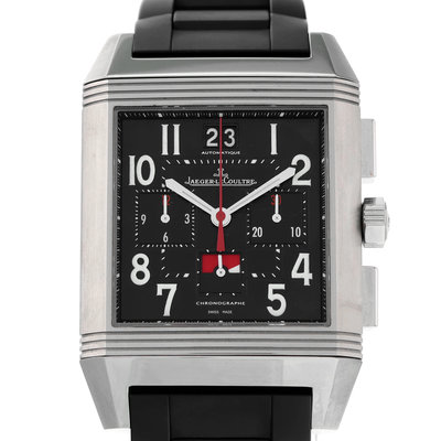 Jaeger-LeCoultre Reverso Squadra World Chronograph 231.T.50 Black Dial 36
