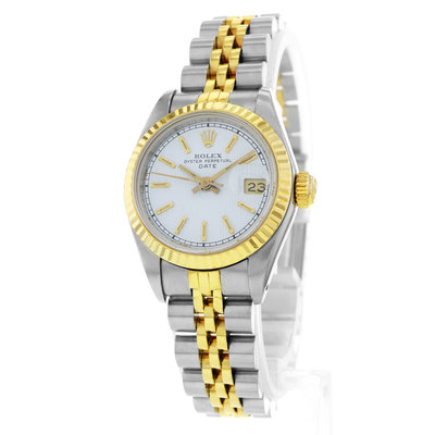 Rolex Lady-Datejust 69173 White Dial 26