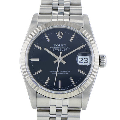 Rolex Datejust 31 68274 Black Dial 31