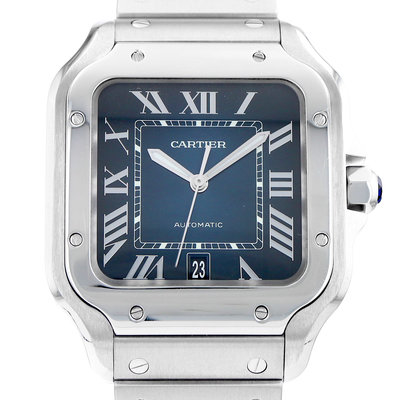 Cartier Santos WSSA0013 Blue Dial 40