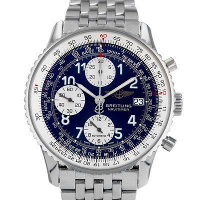 Breitling Old Navitimer A13322 Black Dial 41