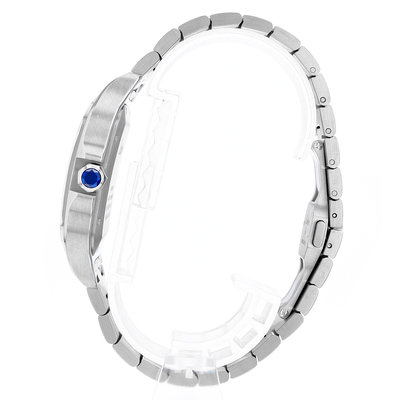 Cartier Santos WSSA0009 White Dial 40