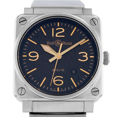 Bell & Ross BR 03-92 Steel BR03-92-S Black Dial 42