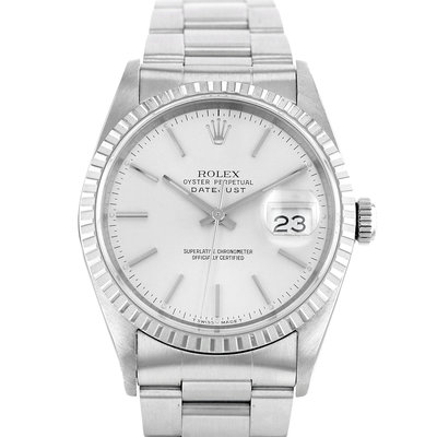 Rolex Datejust 36 16220 Silver Dial 36