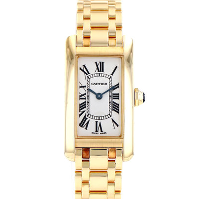 Cartier Tank Américaine W26015K2 White Dial 35