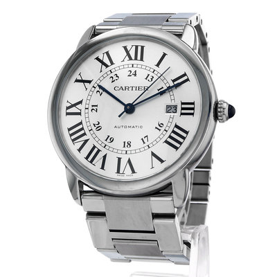 Cartier Ronde Solo de Cartier W6701010 Silver Dial 42