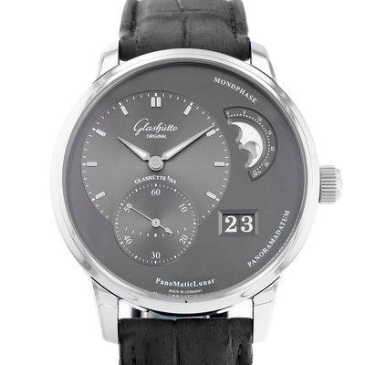 Glashutte Original PanoMaticLunar 1-90-02-43-32-05 Black Dial 40