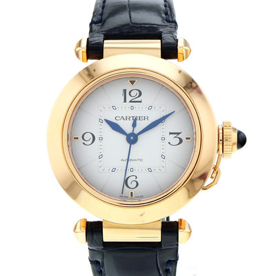 Cartier Pasha WGPA0014 Silver Dial 35