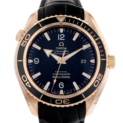 Omega Seamaster Planet Ocean 222.63.46.20.01.001 Black Dial 45